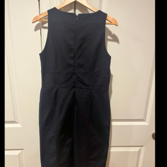 Ann Taylor - Midi Sheath Dress (Navy) - Picture 5 of 6